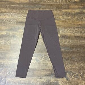 Offline By Aerie Real Me 7/8 Legging Hi-Rise Womens Size Large Brown